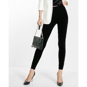 EXPRESS Velvet Leggings